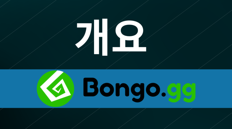 종합적인 Bongo.gg 개요